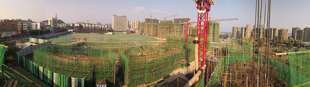 犍為銅雀臺-項(xiàng)目施工情況